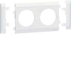 G35009010 Přístrojový rámeček pro dvojzásuvku,  bílá