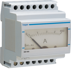 SM400 Ampérmetr analogový nepřímé měření 0 - 400A