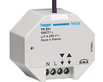 Vystupní členy pro rolety a žaluzie RF KNX TR221