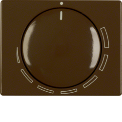 11350021 Senzor tlačítkový 5-násobný s termostatem a displejem B.IQ sklo,  černá