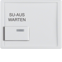 13080069 Tlačítko,  paměťové, RolloTec s připojením senzorů S.1/B.x bílá, mat