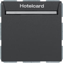 16409906 Relé pro hotelovou kartu s centrálním dílem,  S.1/B.x,  antracit mat