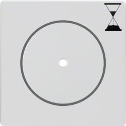 16746089 Centrální díl pro elektronický časový spínač, Q.x,  bílá sametová