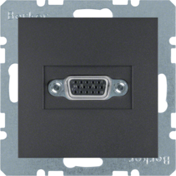 3315411606 Zásuvka VGA,  S.1/B.x,  antracit mat