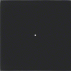 75161092 Senzor tlačítkový 1-násobný B.IQ sklo,  černá