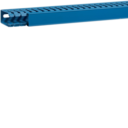 BA7A60025BL Propojovací kanál BA7A 60x25, s víkem,  modrá