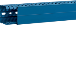 BA7A60060BL Propojovací kanál BA7A 60x60, s víkem,  modrá
