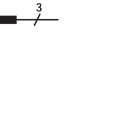 Circuit Drawing Výstupní konektor Polyamid (PA)