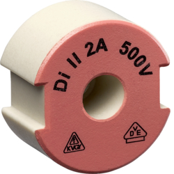 LE27P02 Vymezovací dotek šroubový DII E27 2A,  ružový