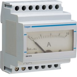 SM015 Ampérmetr analogový přímé měření 0 - 15 A