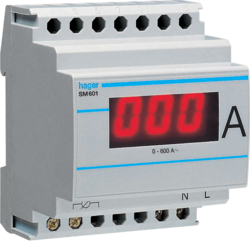 SM601 Ampérmetr digitální nepřímé měření 0-600A