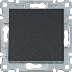 WL0023 Přepínač střídavý, řazení 6, černá mat