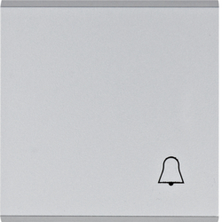 WL6012 Klapka,  se symbolem „Zvonek”, stříbrná mat