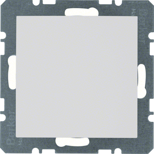 10091909 Záslepka s centrálním dílem,  S.1/B.x,  bílá mat