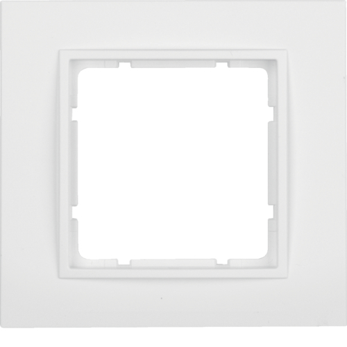 10116919 Rámeček,  1-násobný, B.7, bílá mat