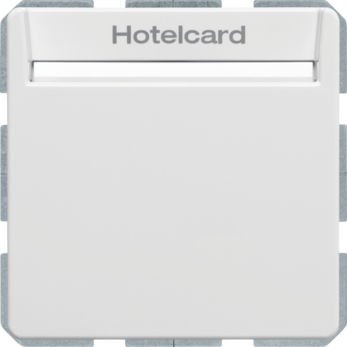 16406099 Relé pro hotelovou kartu s centrálním dílem,  Q.x,  bílá sametová