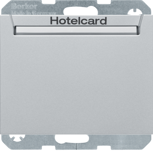 16417134 Relé pro hotelovou kartu s centrálním dílem,  K.1, alu mat,  lak.