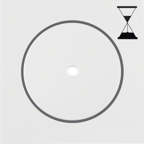 16741909 Centrální díl pro elektronický časový spínač, S.1/B.x,  bílá mat