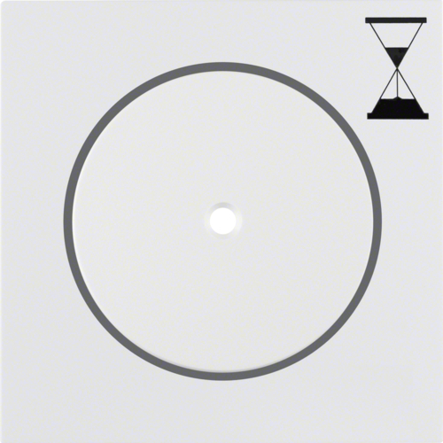 16748989 Centrální díl pro elektronický časový spínač, S.1/B.x,  bílá lesk