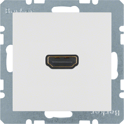 3315421909 Zásuvka HDMI,  S.1/B.x,  bílá mat