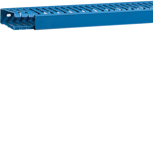 BA7A80025BL Propojovací kanál BA7A 80x25, s víkem,  modrá