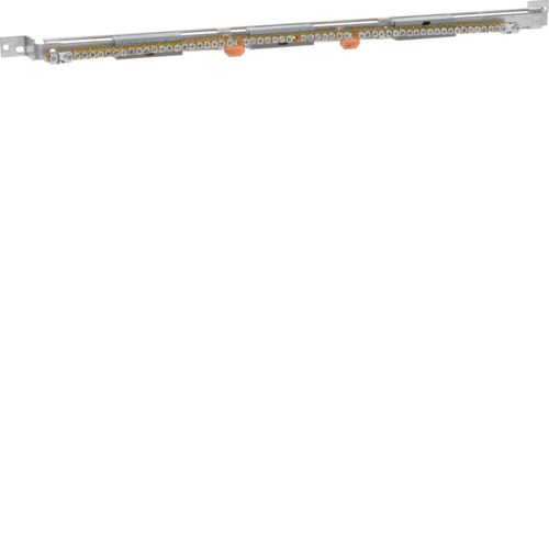 UT92B PE svorkovnice 2x(1x25+11x16+13x10 mm2), délka 500 mm,  2 pole