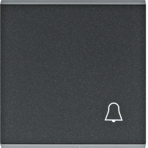 WL6013 Klapka,  se symbolem „Zvonek”, černá mat