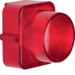 1222 Kryt kontrolky E10, serie 1930/glas/R.classic,  červená transparentní