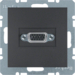 3315411606 Zásuvka VGA,  S.1/B.x,  antracit mat